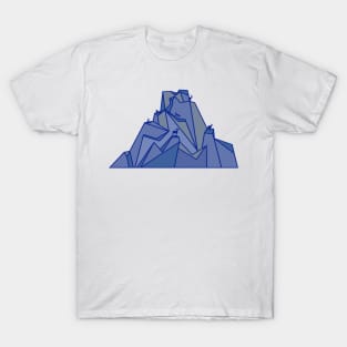 Mountain Ibex Wild Goats Landscape T-Shirt